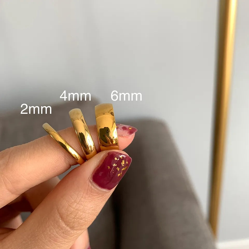Gold Band 6mm